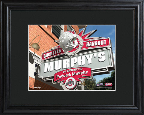 College Hangout Print - Ohio State