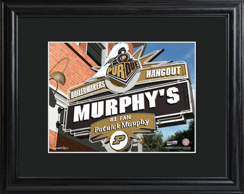 College Hangout Print - Purdue