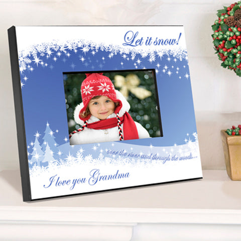 Merry Christmas Frame - Snow Scapes