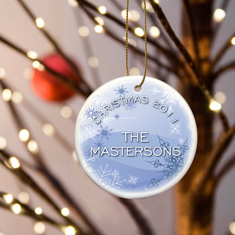 Holiday Ornaments - Snow Day