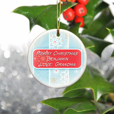 Holiday Ornaments - Snow Flakes