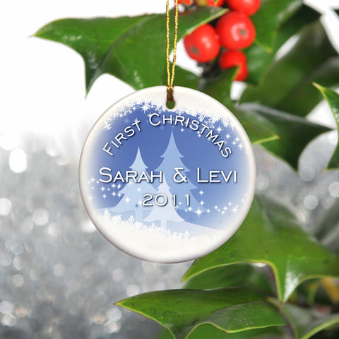 Holiday Ornaments - Snow Scapes
