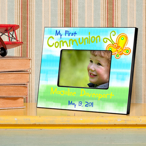 First Communion Picture Frame - Sunshine