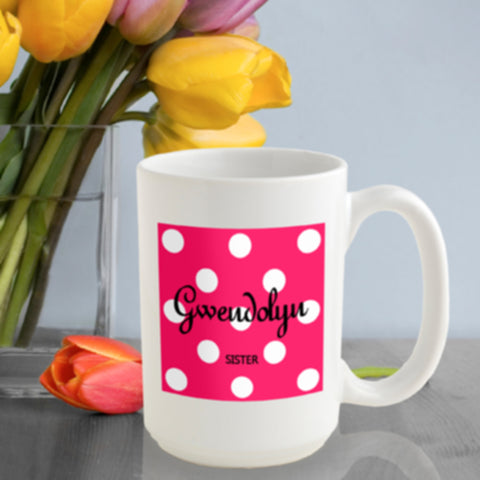 Polka Dot Coaster Set - Tutti Frutti