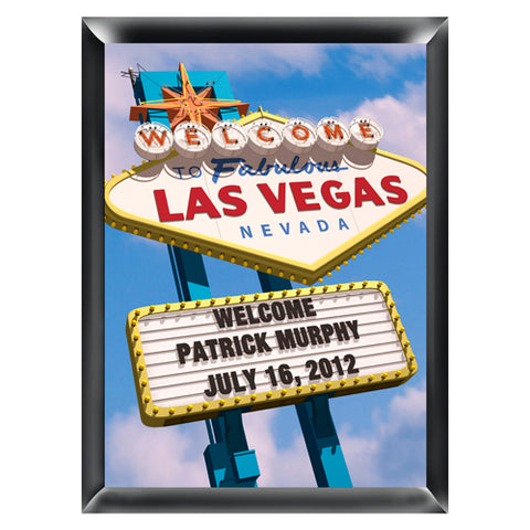 Vegas Marquee Traditional Sign - Vegas Night