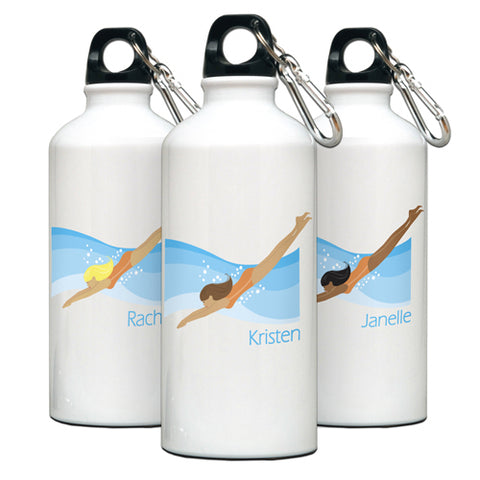 Go-Girl Water Bottle - Swimming
