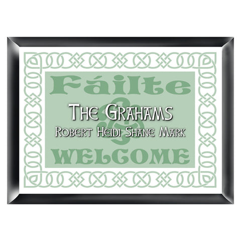 Irish Family Signs - Irish Linen