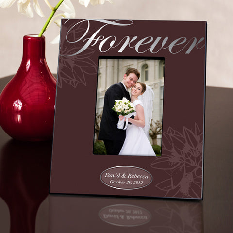 Couple's Frame - Forever Silver