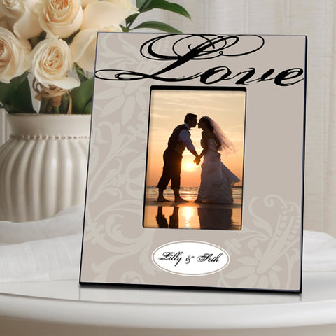 Couple's Frame - Love - Pewter