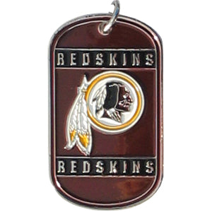 NFL Dog Tag - Red Skins