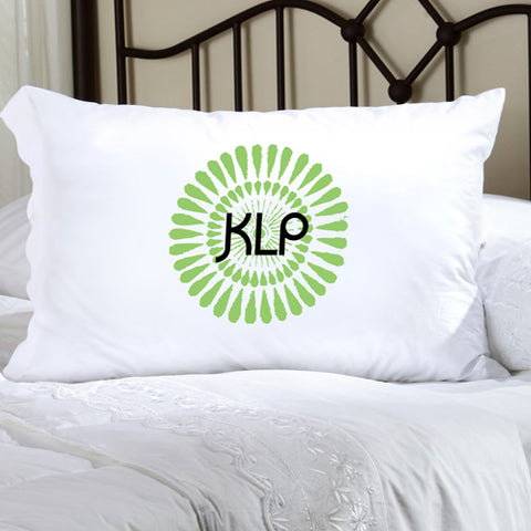 Felicity Bouncy Bouquet Pillow Case - Green BB4