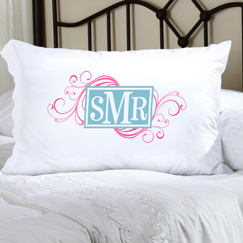 Felicity Cheerful Monogram Pillow Case - CM 1