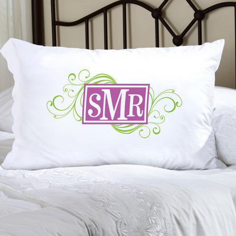 Felicity Cheerful Monogram Pillow Case - CM 5