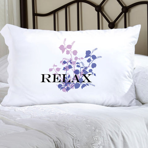 Felicity Graceful Nature Pillow Case - Lavender/Purple