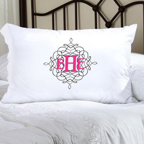 Felicity Wistful Monogram Pillow Case - WM 2