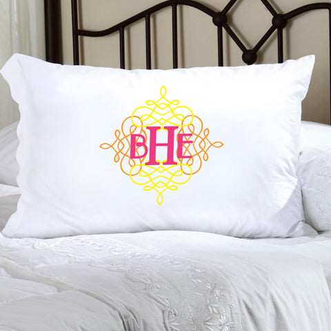 Felicity Wistful Monogram Pillow Case - WM 6