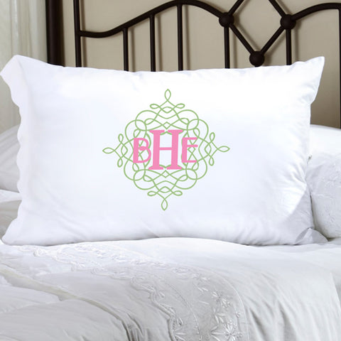 Felicity Wistful Monogram Pillow Case - WM 8