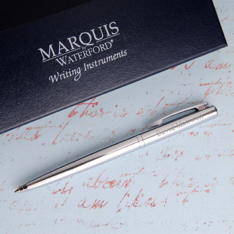 Waterford® Arcadia Ballpoint Pen - Chrome