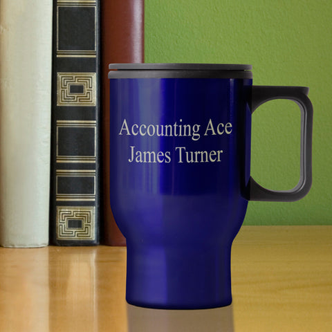 Travel Mug - Blue