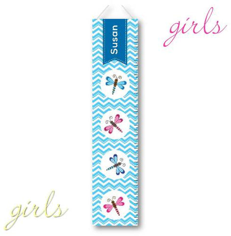 Kids Growth Charts - Personalized Dragon Fly