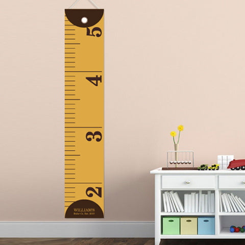 Kids Canvas Height Chart - Measure Him