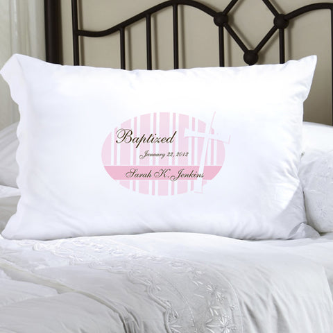 Childrens Personalized Pillow Case - God Bless - PersonalizationPop Test Store