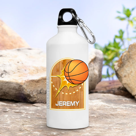 Kid's Sports Water Bottles - Basketball