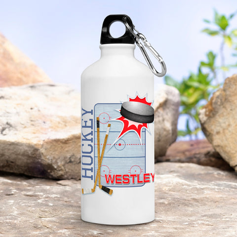 Kid's Sports Water Bottles - Hockey