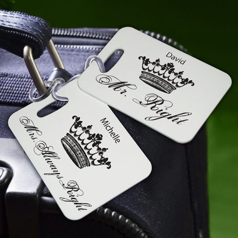 Couples Sojourn Luggage Tag