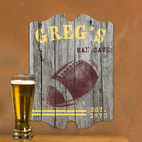 Vintage Sports Man Cave Pub and Tavern Signs - Tavern Mug
