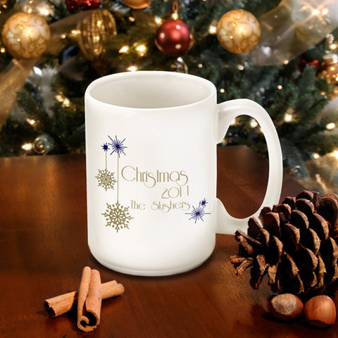 Christmas Coffee Mug - Evening - PersonalizationPop Test Store