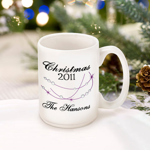 Christmas Coffee Mug - Star - PersonalizationPop Test Store