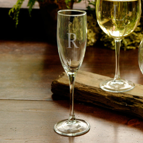 Personalized Toasting Glass - Initial