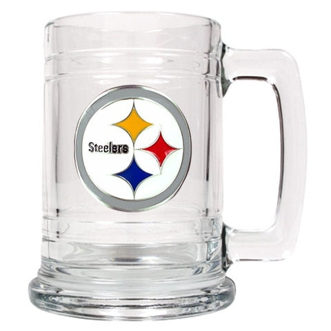 Personalized NFL Emblem Mug - Pittsburgh Steelers