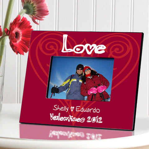 Valentines Frame - Lots of Love