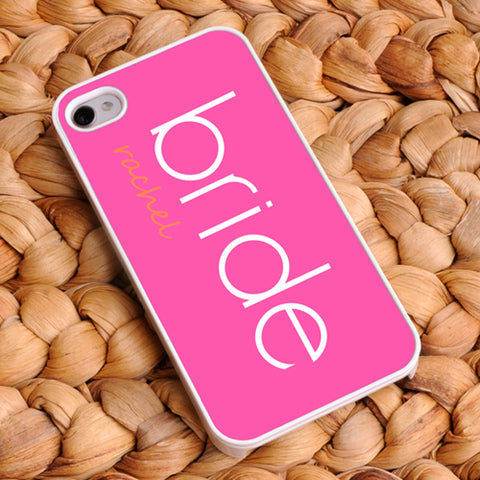 Bride and Bridesmaid iPhone Cover - PersonalizationPop Test Store