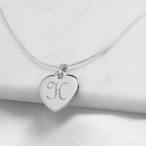 Personalized Heart Necklace - PersonalizationPop Test Store